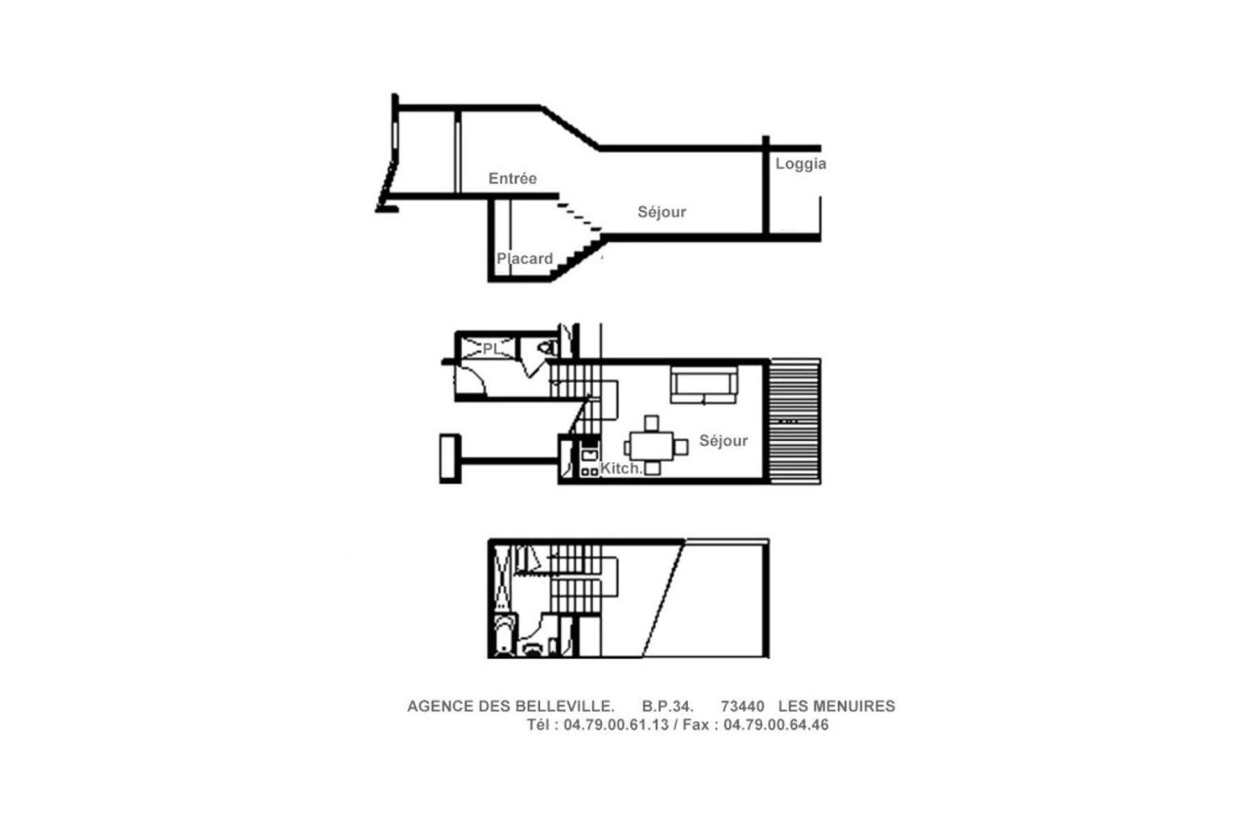 Residence Cote Brune - Studio Duplex Lumineux - Depart Et Retour Ski Aux Pieds - Balcon Mae-1704 Сен-Мартен-де-Бельвіль Екстер'єр фото